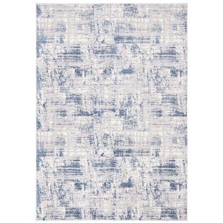 Safavieh 6 x 9 ft. Amelia 700 Power Loomed Rectangle Area Rug Blue & Grey ALA786M-6